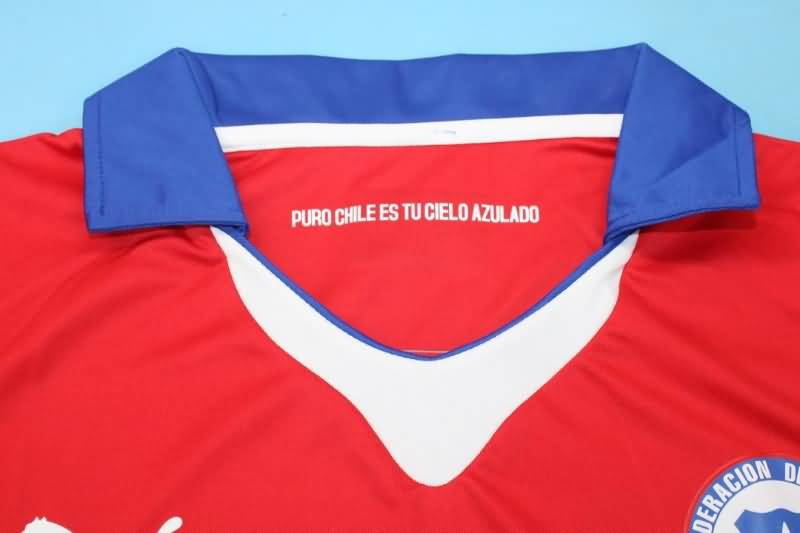 Chile Soccer Jersey Home Retro Replica 2014