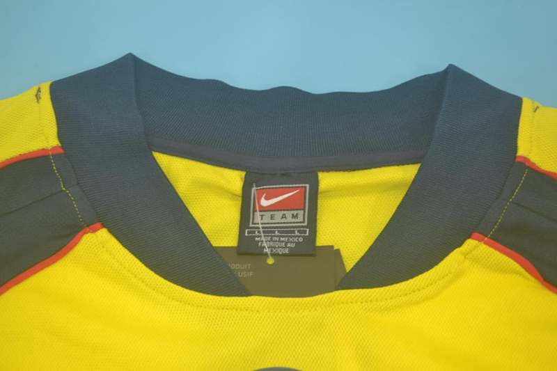 Club America Soccer Jersey Home Retro Replica 2001/01