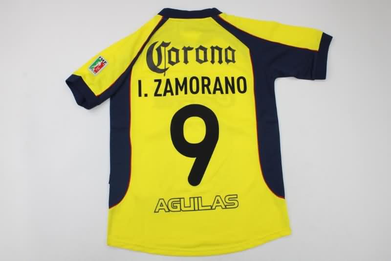 Club America Soccer Jersey Home Retro Replica 2001/01