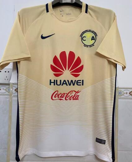 Club America Soccer Jersey Home Retro Replica 2016/17