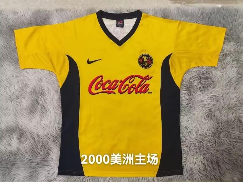 Club America Soccer Jersey Home Retro Replica 2000