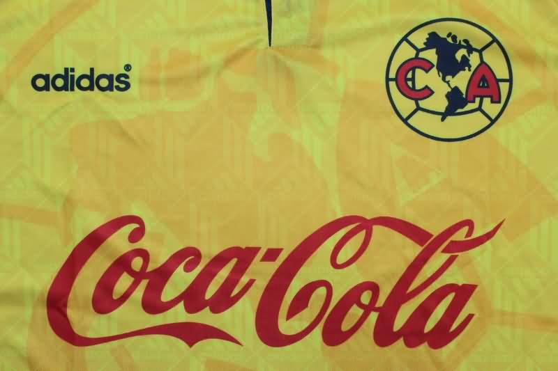 Club America Soccer Jersey Home Long Sleeve Retro Replica 1998/99