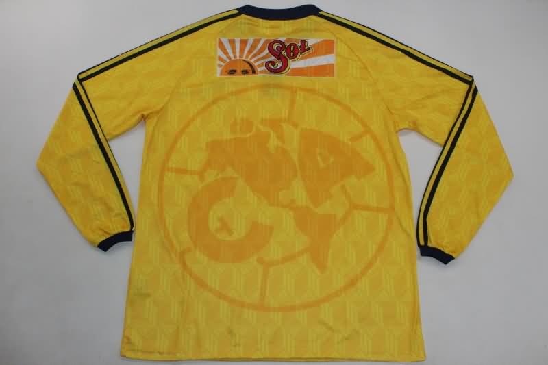 Club America Soccer Jersey Home Long Sleeve Retro Replica 1998/99