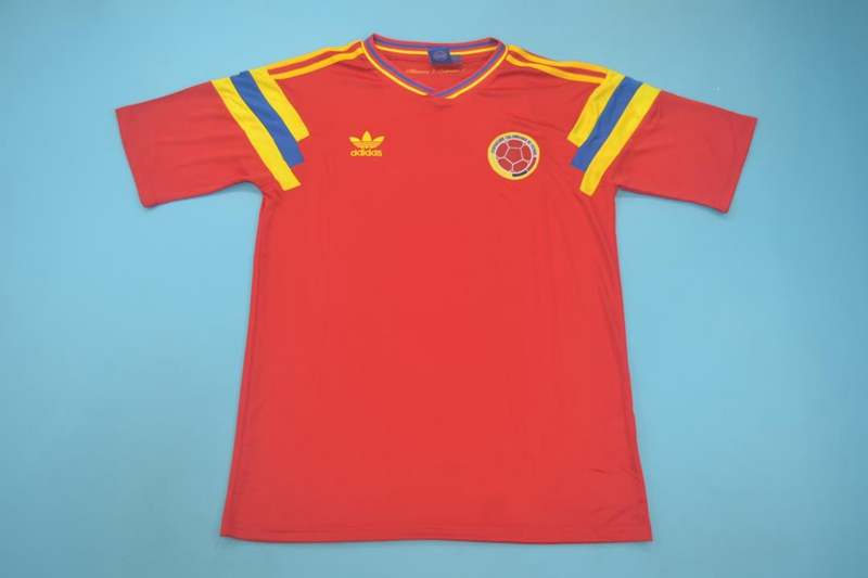 Colombia Soccer Jersey Away Retro Replica 1990