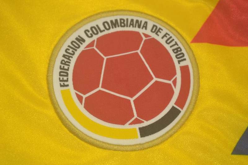 Colombia Soccer Jersey Home Retro Replica 1990