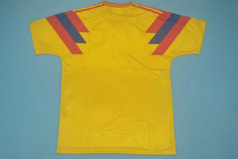 Colombia Soccer Jersey Home Retro Replica 1990