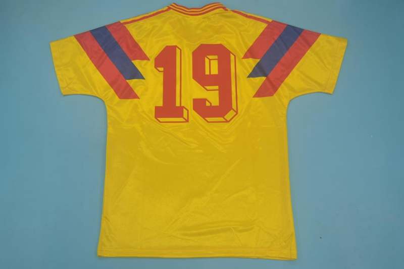 Colombia Soccer Jersey Home Retro Replica 1990