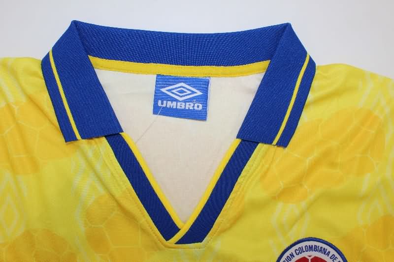 AAA Quality Colombia 1994 Home Retro Soccer Jersey