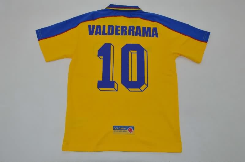 AAA Quality Colombia 1998 Home Retro Soccer Jersey