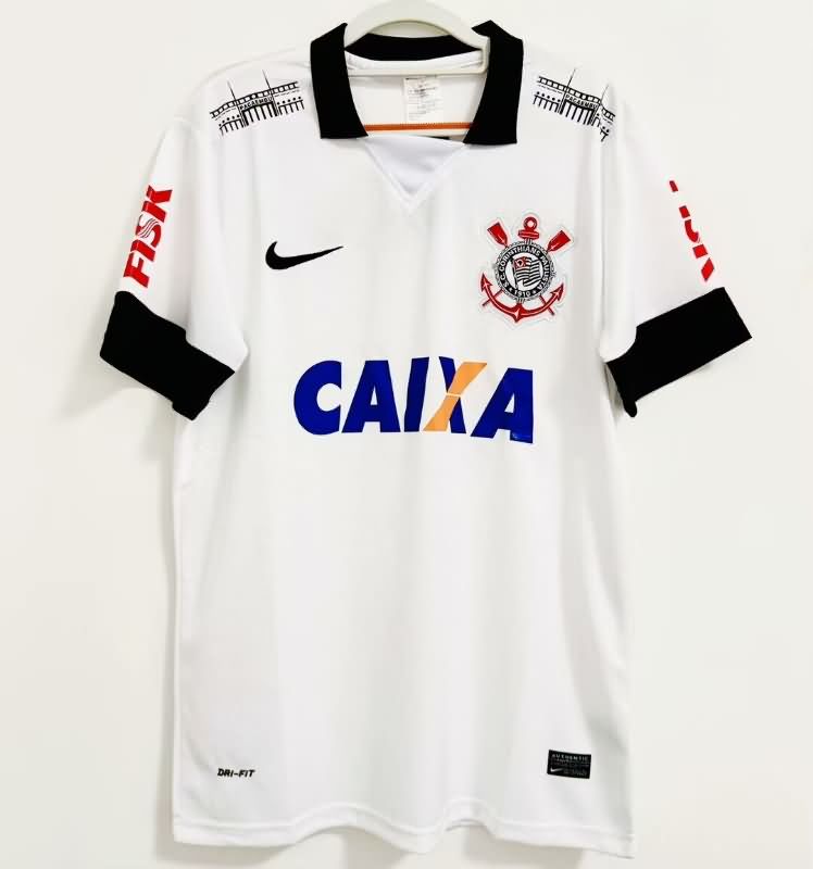 Corinthians Soccer Jersey Home Retro Replica 2013/14