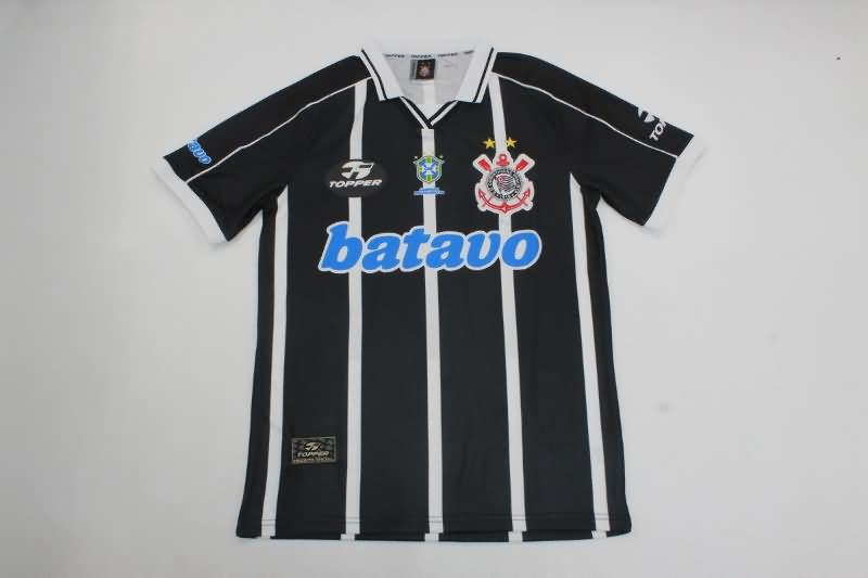 Corinthians Soccer Jersey Away Retro Replica 1999