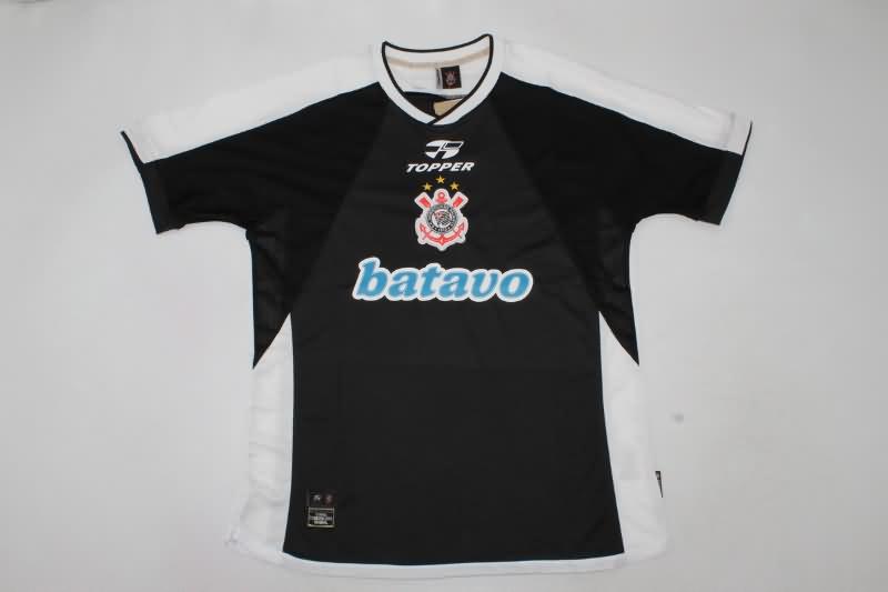 Corinthians Soccer Jersey Away Retro Replica 2000
