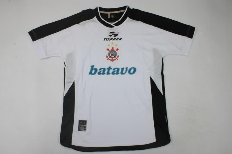 Corinthians Soccer Jersey Home Retro Replica 2000