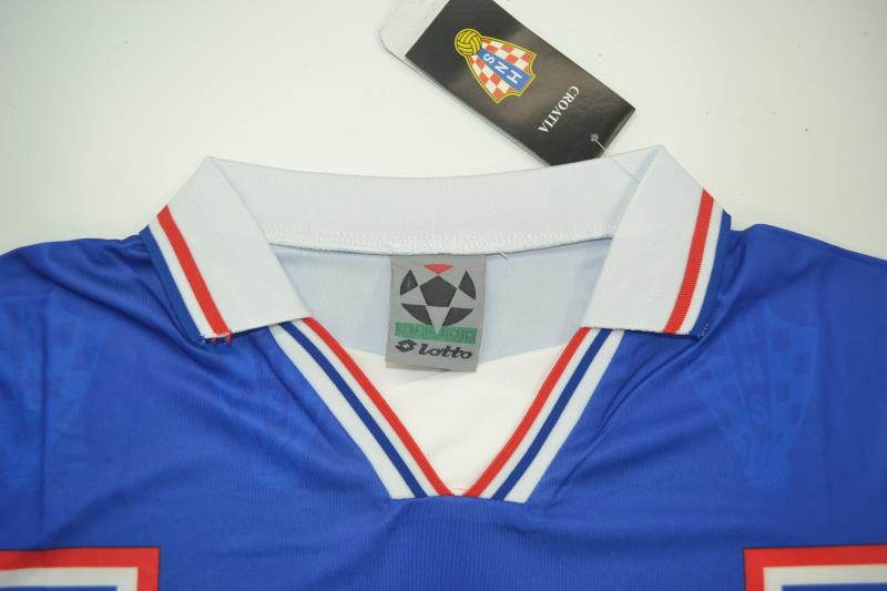 Croatia Soccer Jersey Away Retro Replica 1998