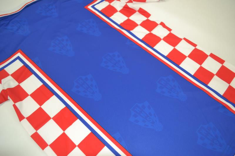 Croatia Soccer Jersey Away Retro Replica 1998