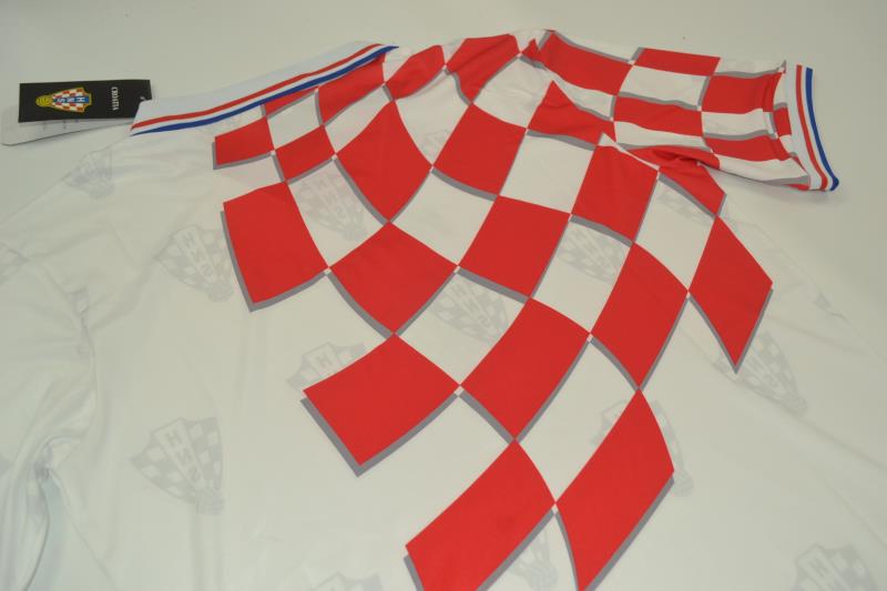 Croatia Soccer Jersey Home Retro Replica 1998