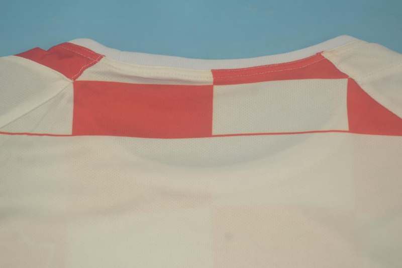 Croatia Soccer Jersey Home Retro Replica 2002