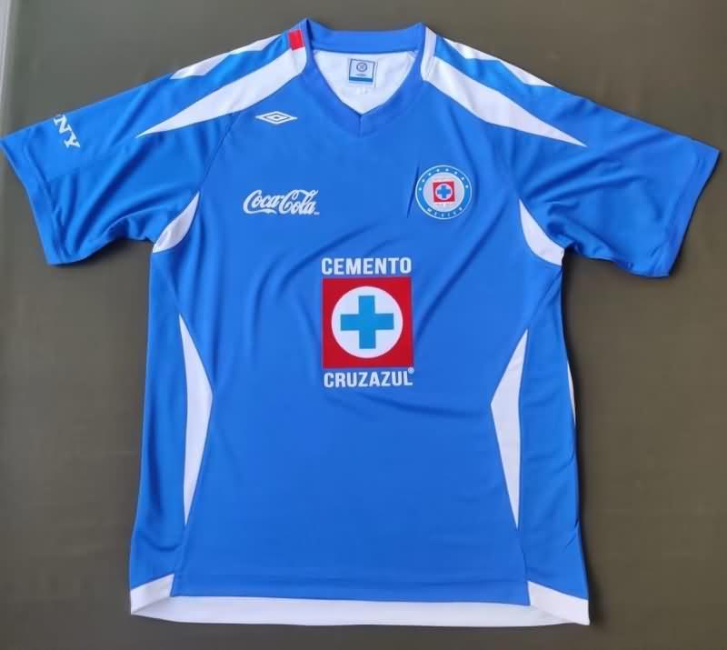 Cruz Azul Soccer Jersey Home Retro Replica 2008