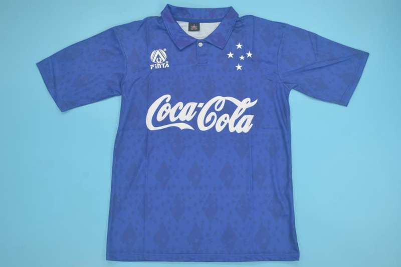 Cruzeiro Soccer Jersey Home Retro Replica 1993/94