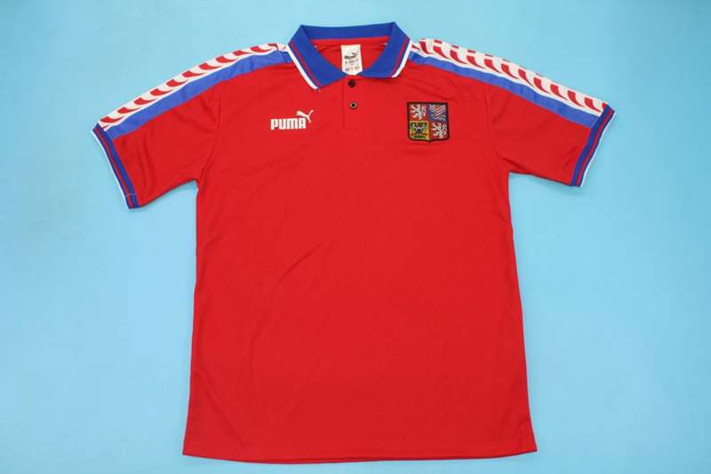 Czech Soccer Jersey Home Retro Replica 1996