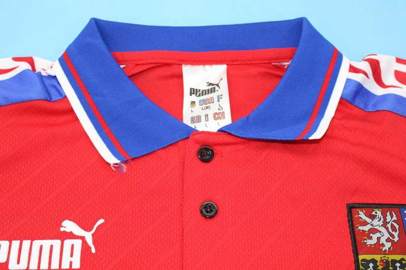 Czech Soccer Jersey Home Retro Replica 1996