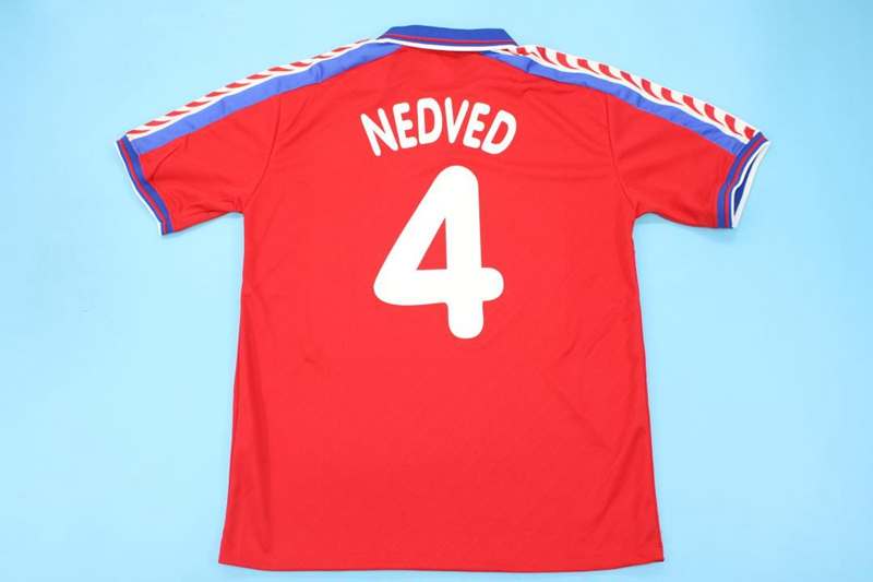 Czech Soccer Jersey Home Retro Replica 1996