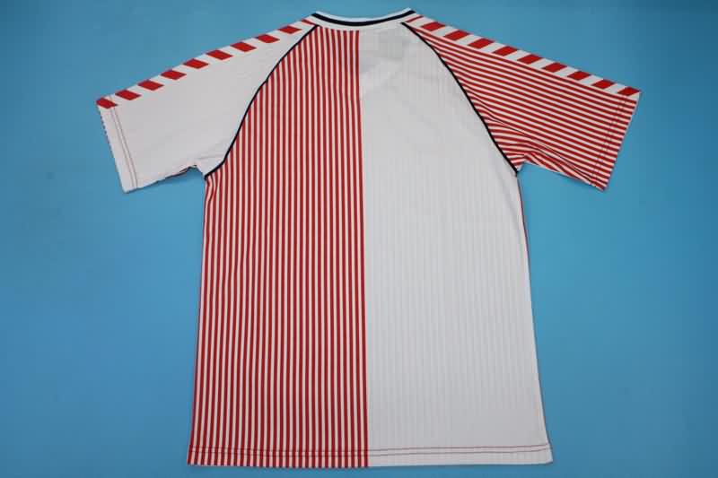 Denmark Soccer Jersey Away Retro Replica 1986