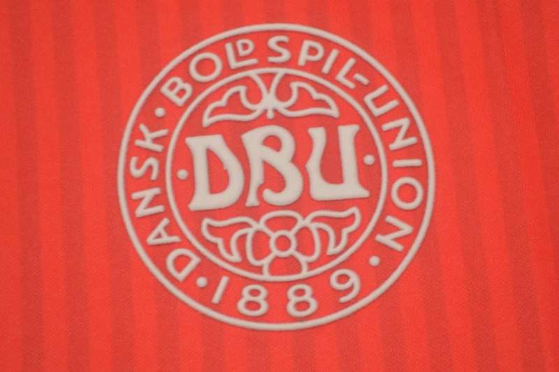 Denmark Soccer Jersey Home Retro Replica 1986