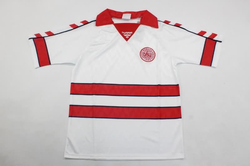 Denmark Soccer Jersey Away Retro Replica 1988