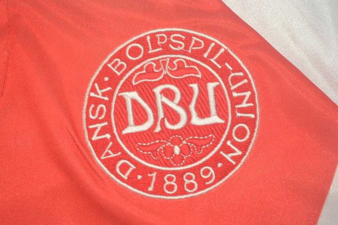 Denmark Soccer Jersey Home Retro Replica 1992