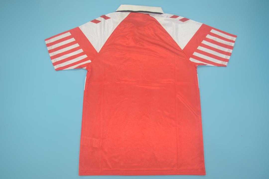 Denmark Soccer Jersey Home Retro Replica 1992