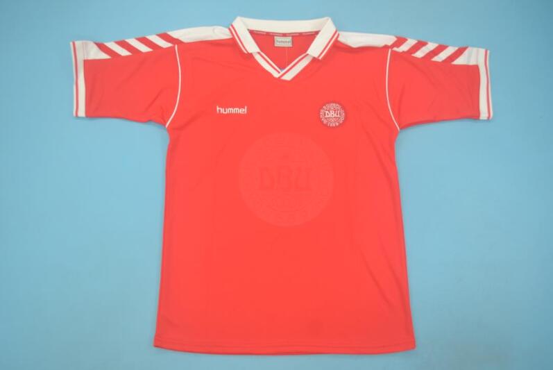 Denmark Soccer Jersey Home Retro Replica 1998