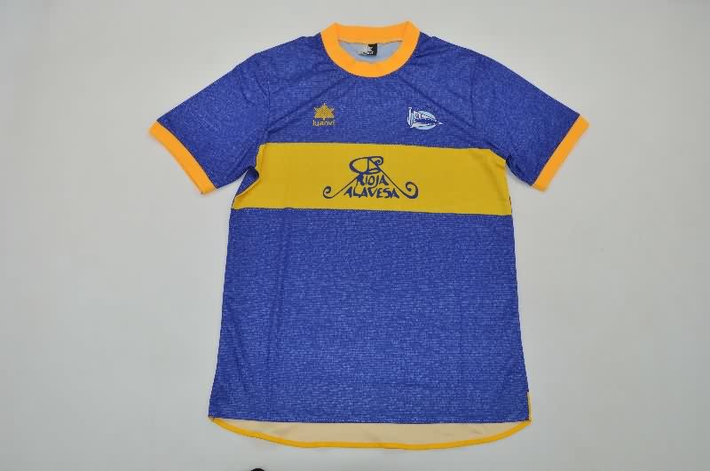 AAA Quality Deportivo Alaves 2000/01 Home Retro Soccer Jersey