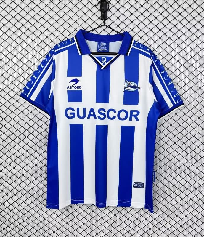 AAA Quality Deportivo Alaves 1998/99 Home Retro Soccer Jersey AAA Quality Deportivo Alaves 1998/99 Home Retro Soccer Jersey