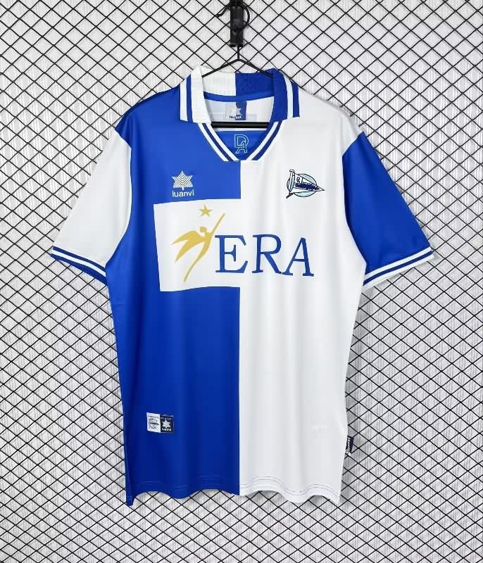 AAA Quality Deportivo Alaves 1999/00 Home Retro Soccer Jersey AAA Quality Deportivo Alaves 1999/00 Home Retro Soccer Jersey