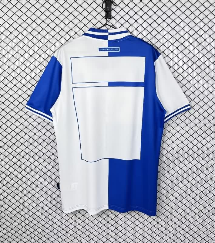 AAA Quality Deportivo Alaves 1999/00 Home Retro Soccer Jersey