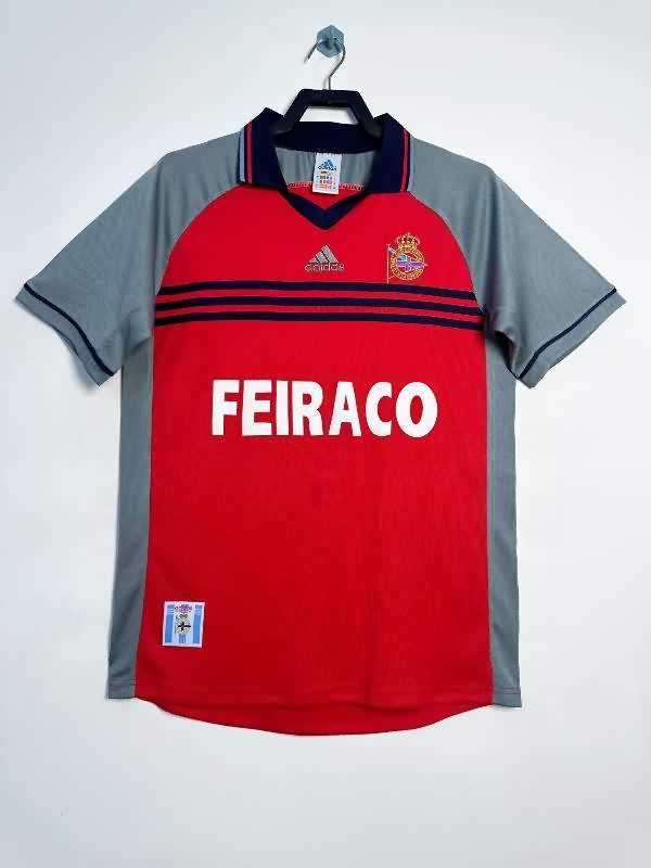 AAA Quality Deportivo La Coruna 1998/99 Away Retro Soccer Jersey