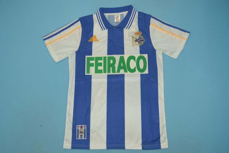 Deportivo La Coruna Soccer Jersey Home Retro Replica 1999/00