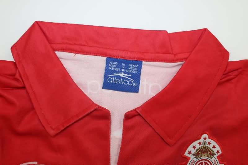 Deportivo Toluca Soccer Jersey Home Retro Replica 2002/03