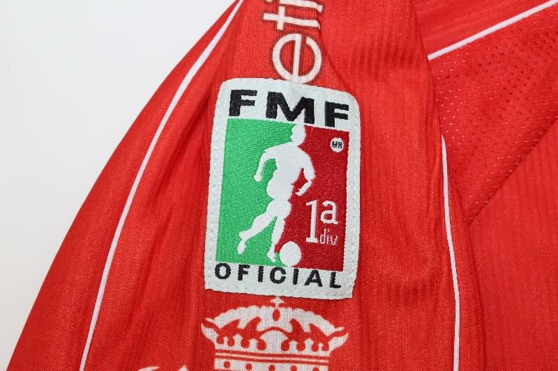 AAA Quality Deportivo Toluca 1999/00 Home Retro Long Sleeve Soccer Jersey