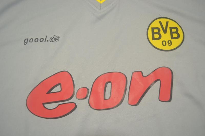 Dortmund Soccer Jersey Away Retro Replica 2000/01