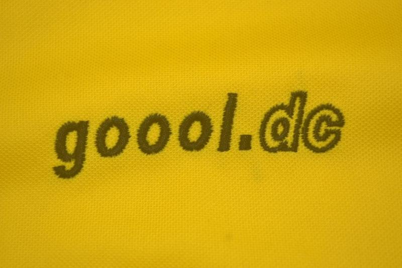 Dortmund Soccer Jersey Home Retro Replica 2001/02