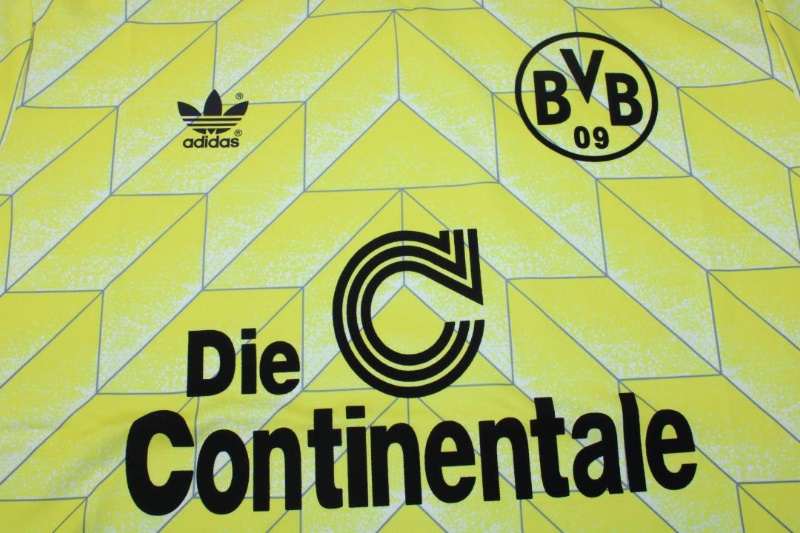 Dortmund Soccer Jersey Home Retro Replica 1988