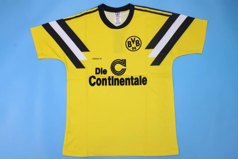 Dortmund Soccer Jersey Home Retro Replica 1989