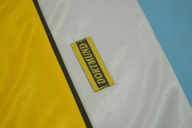 Dortmund Soccer Jersey Home Retro Replica 1998/99