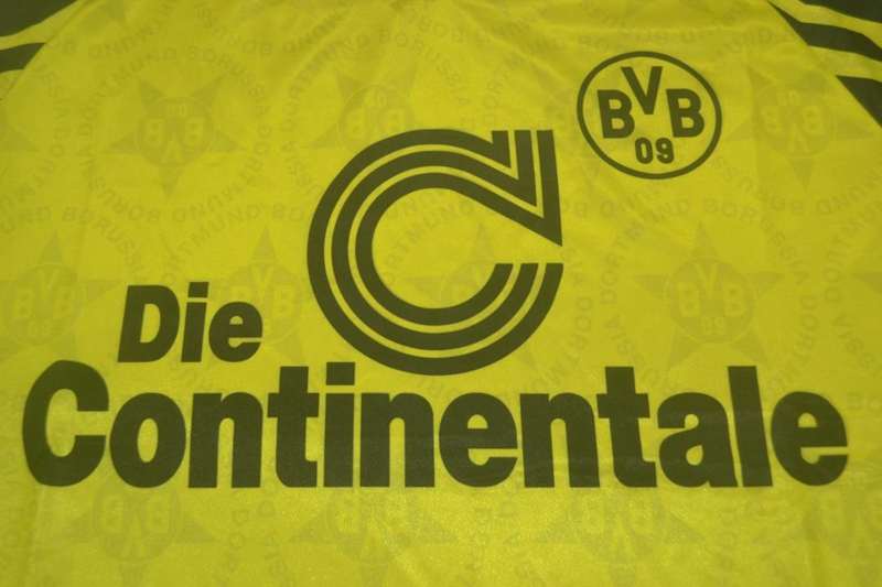 Dortmund Soccer Jersey Home Retro Replica 1994/95