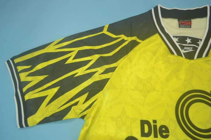 Dortmund Soccer Jersey Home Retro Replica 1994/95