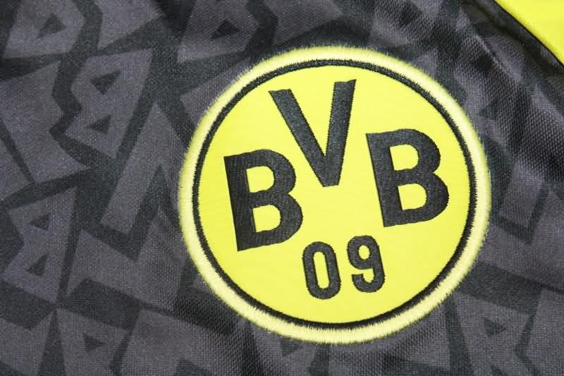 Dortmund Soccer Jersey Away Long Sleeve Retro Replica 1995/96