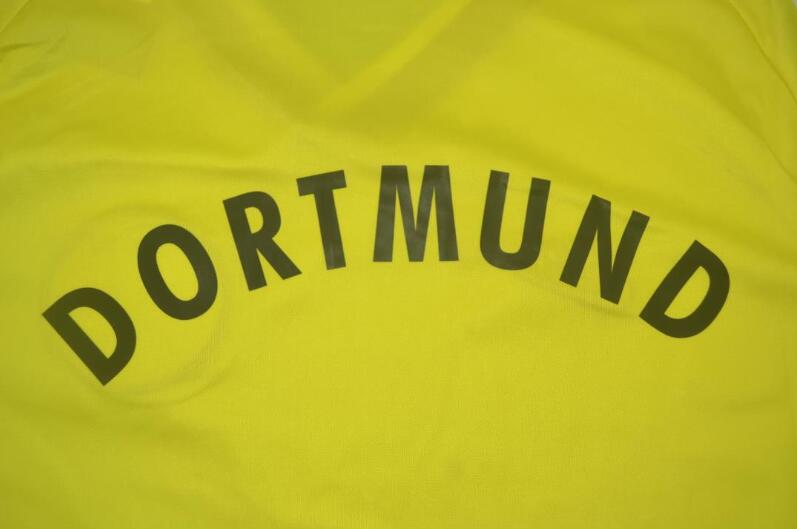 Dortmund Soccer Jersey Home Retro Replica 1995/96