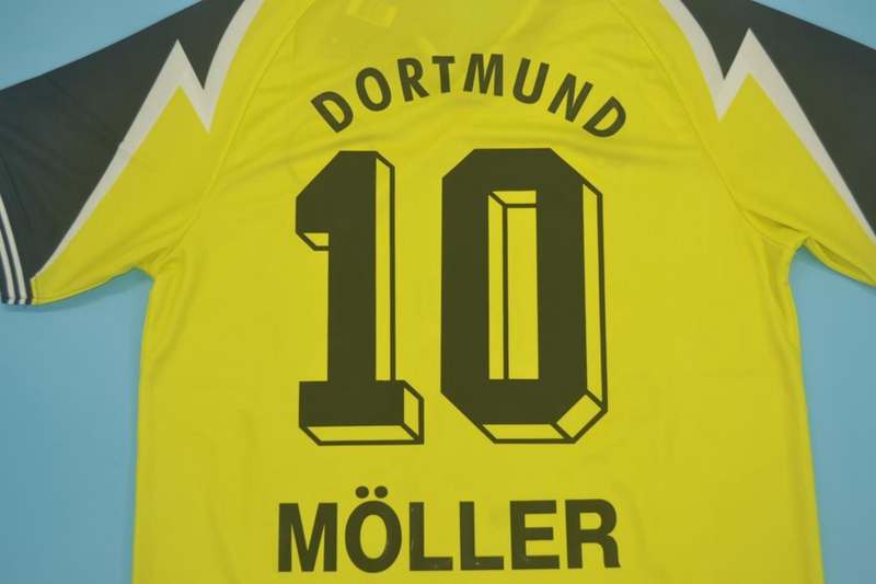 Dortmund Soccer Jersey Home Retro Replica 1995/96